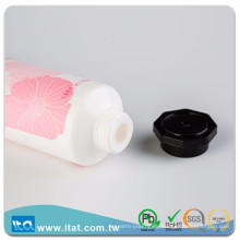 Taiwan manufacturer personal care hand cream octagonal cap squeeze hose